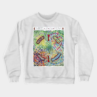 Wheel of the Year - Fire Festivals Crewneck Sweatshirt